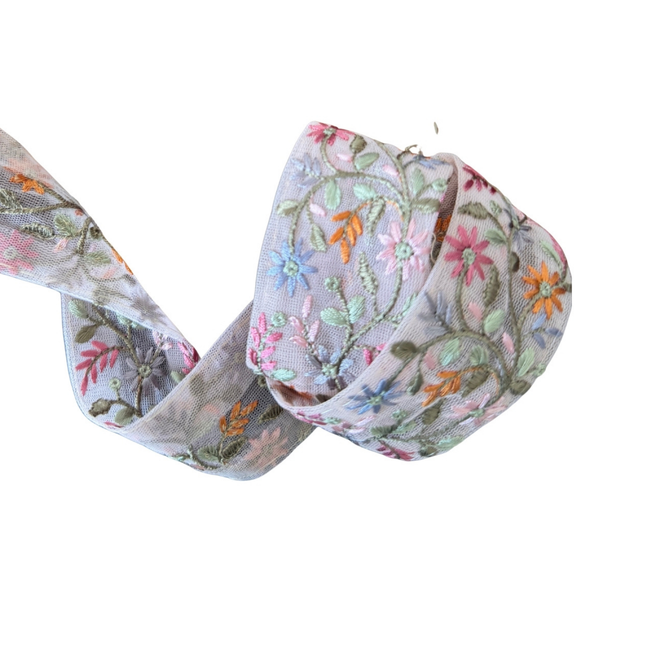 Multi-Colour Spring Flower Ribbon