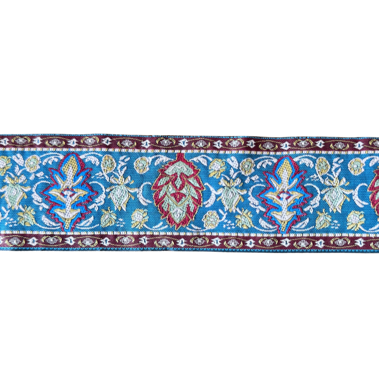 Blue & Red Pattern Ribbon