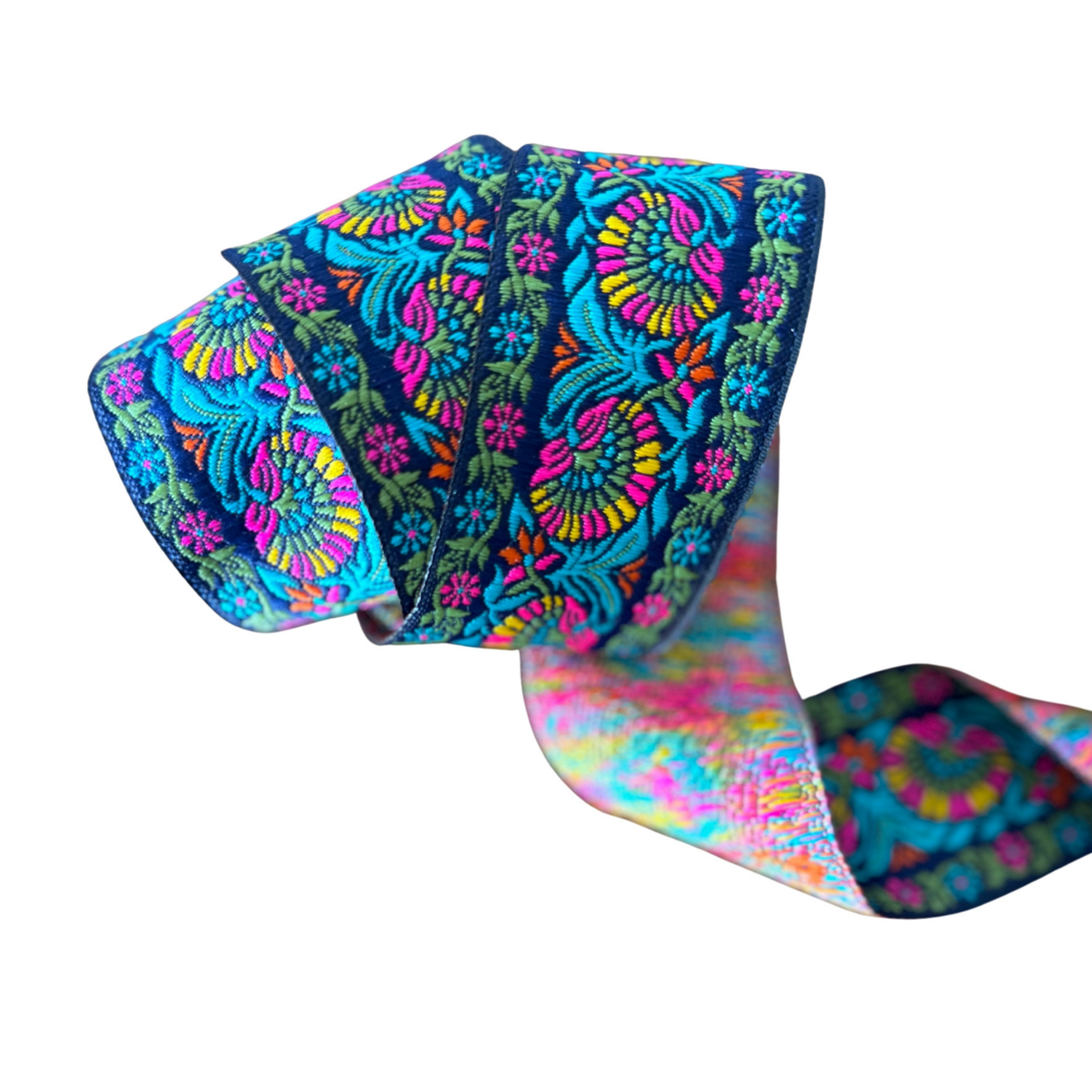 Bright Blue Pattern Ribbon