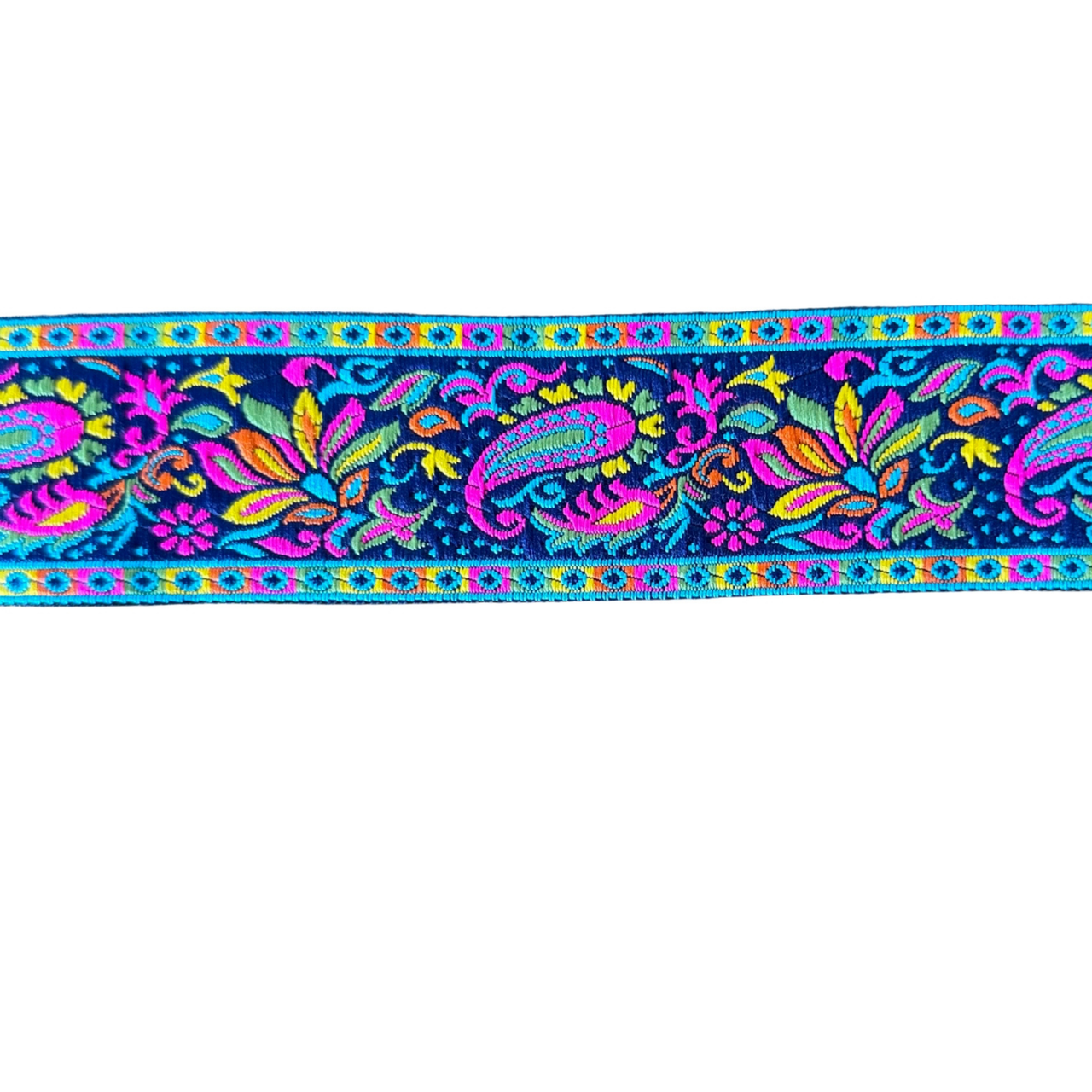 Bright Colourful Paisley Ribbon