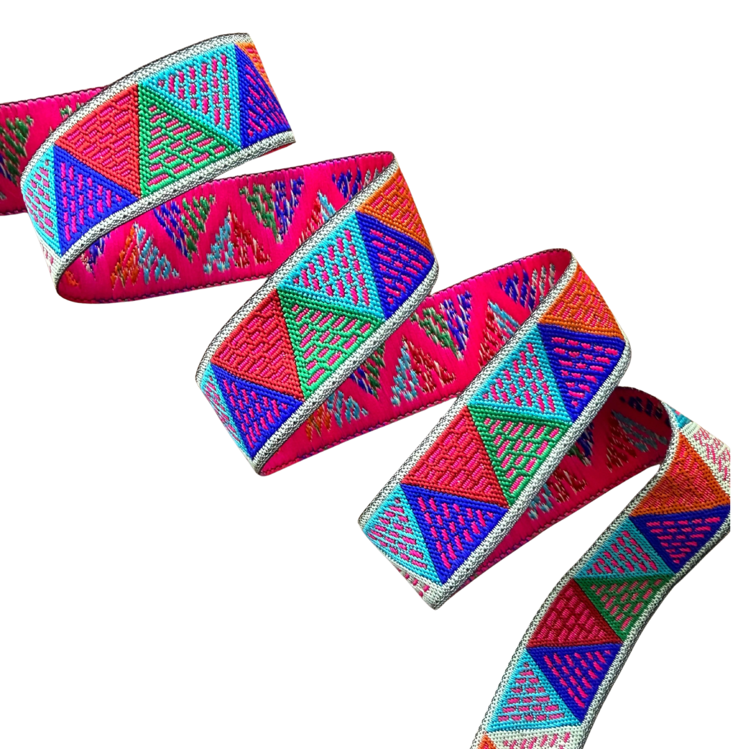 Colourful Triangle Pattern Ribbon
