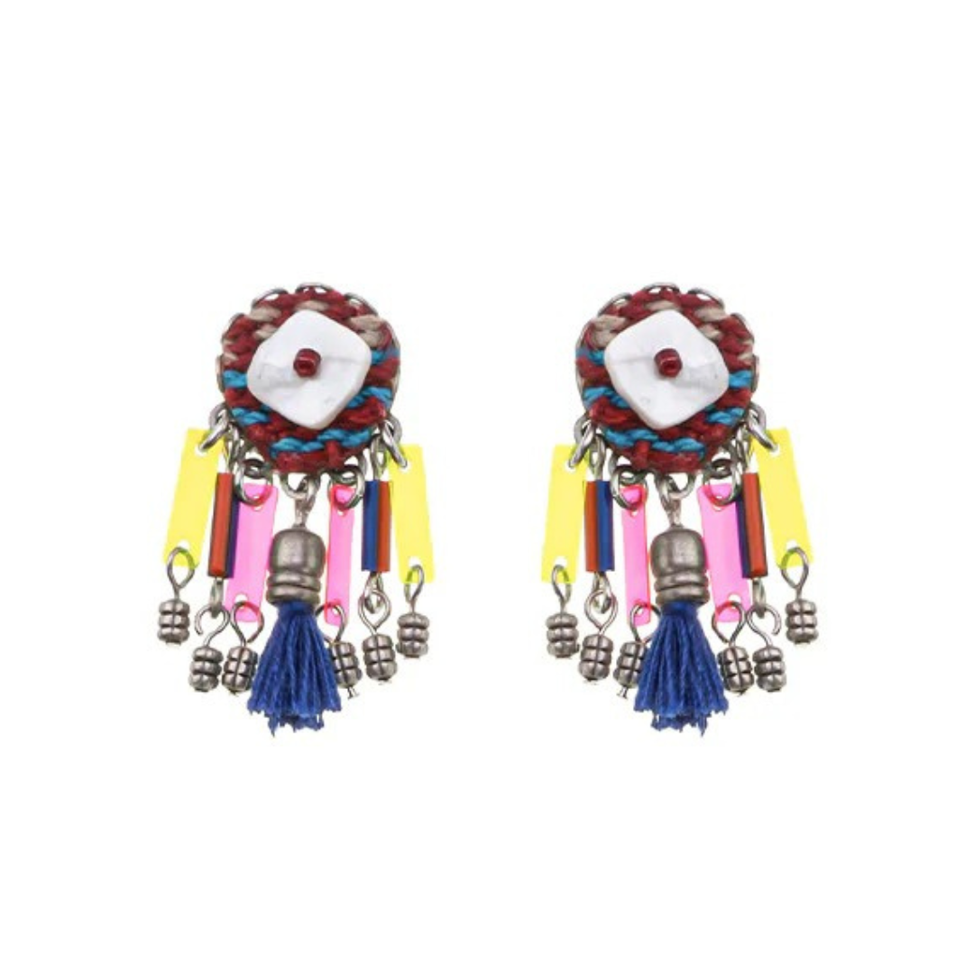 Ayala Bar Earrings - Fun Colourful Small