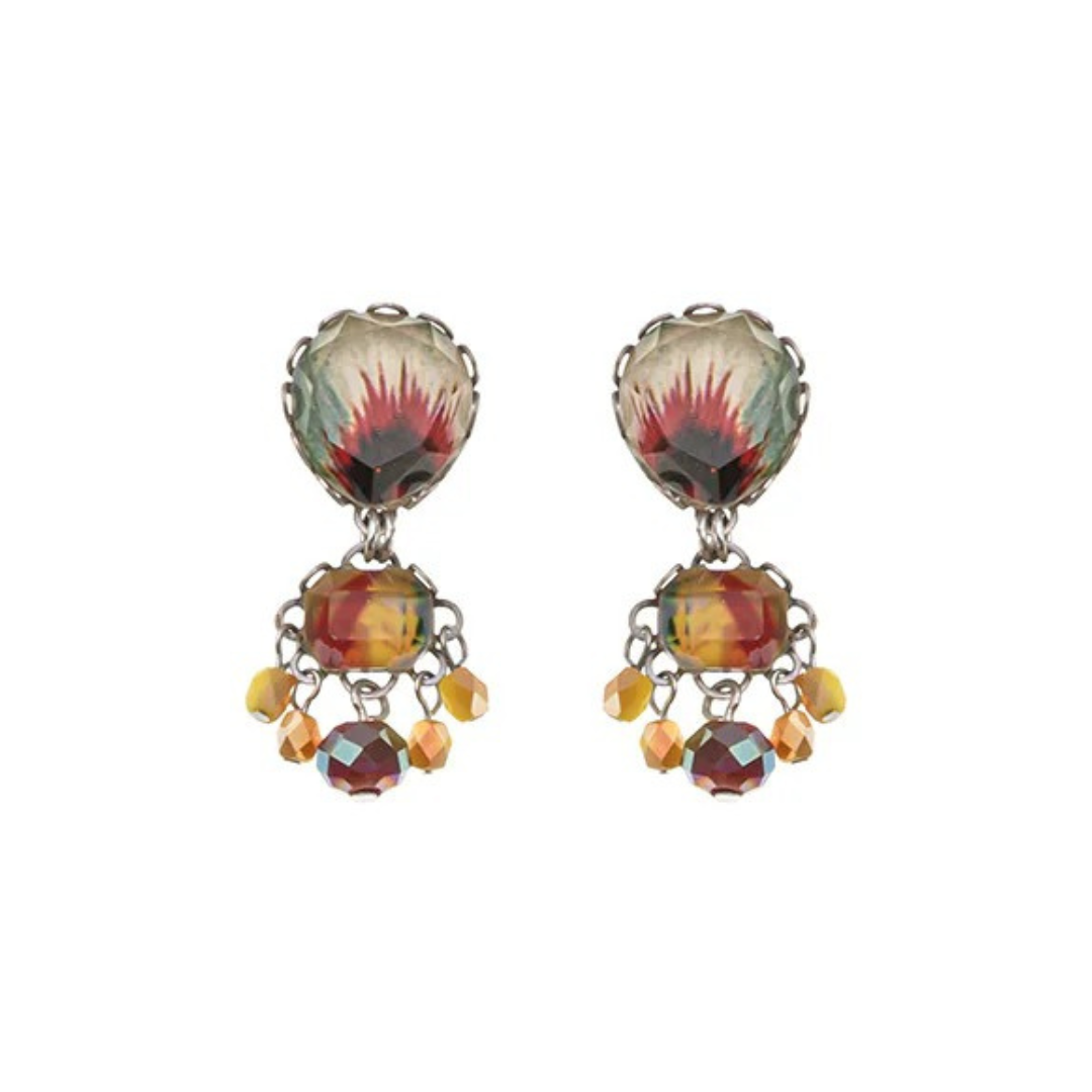 Ayala Bar Earrings - Orange Classic