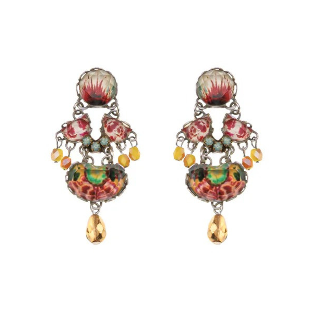 Ayala Bar Earrings - Rust Classic