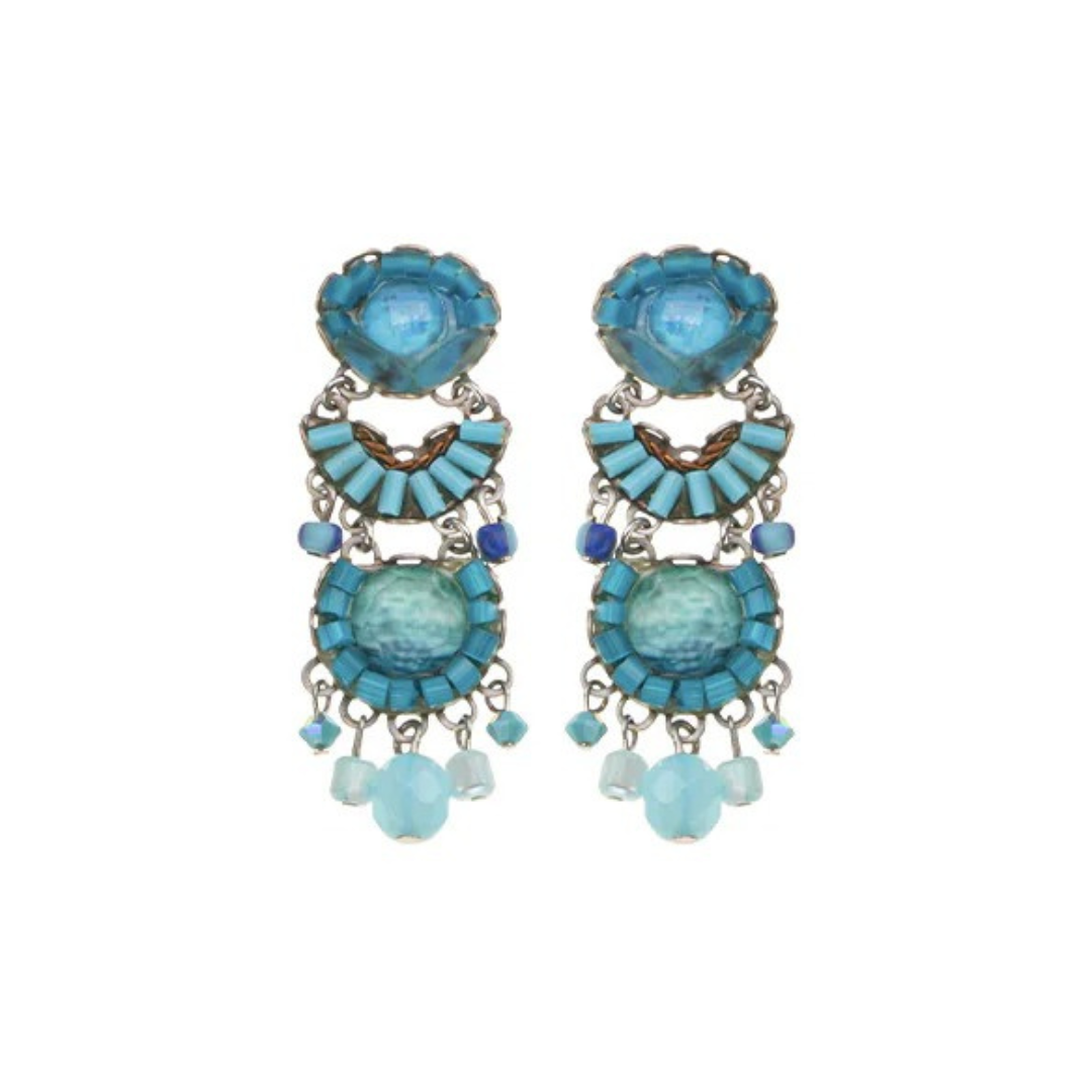 Ayala Bar Earrings - Turquoise