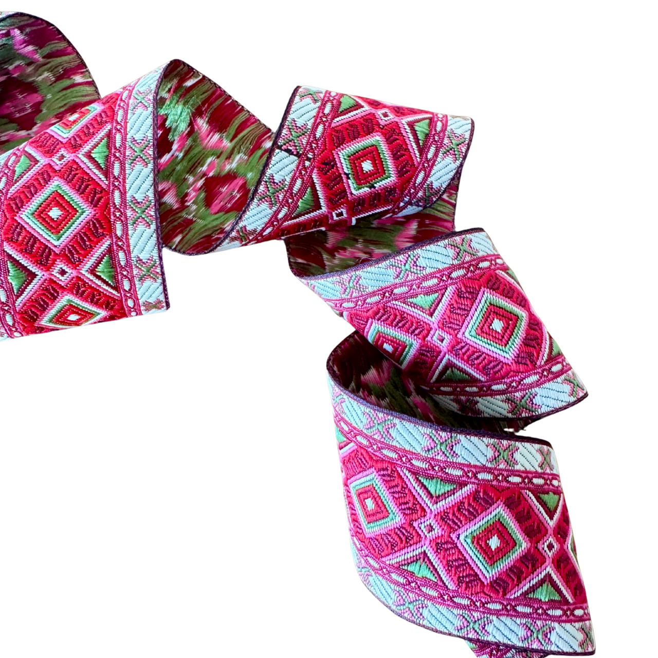 Pink Geometric Ribbon