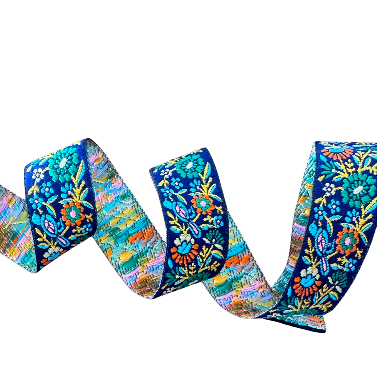 Citrus Sky Garden Ribbon With Birds