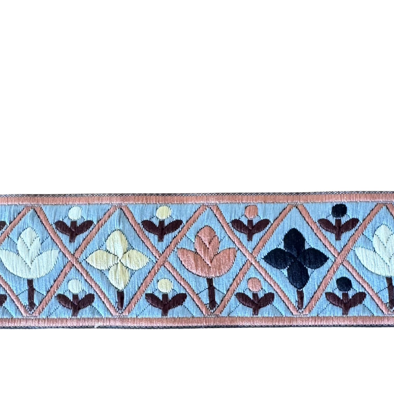 Blue Petal Pattern Ribbon