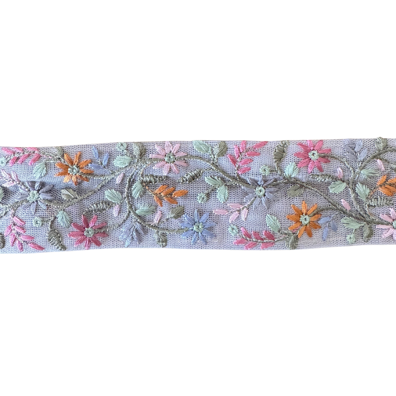 Pink Ribbon With Pretty Floral