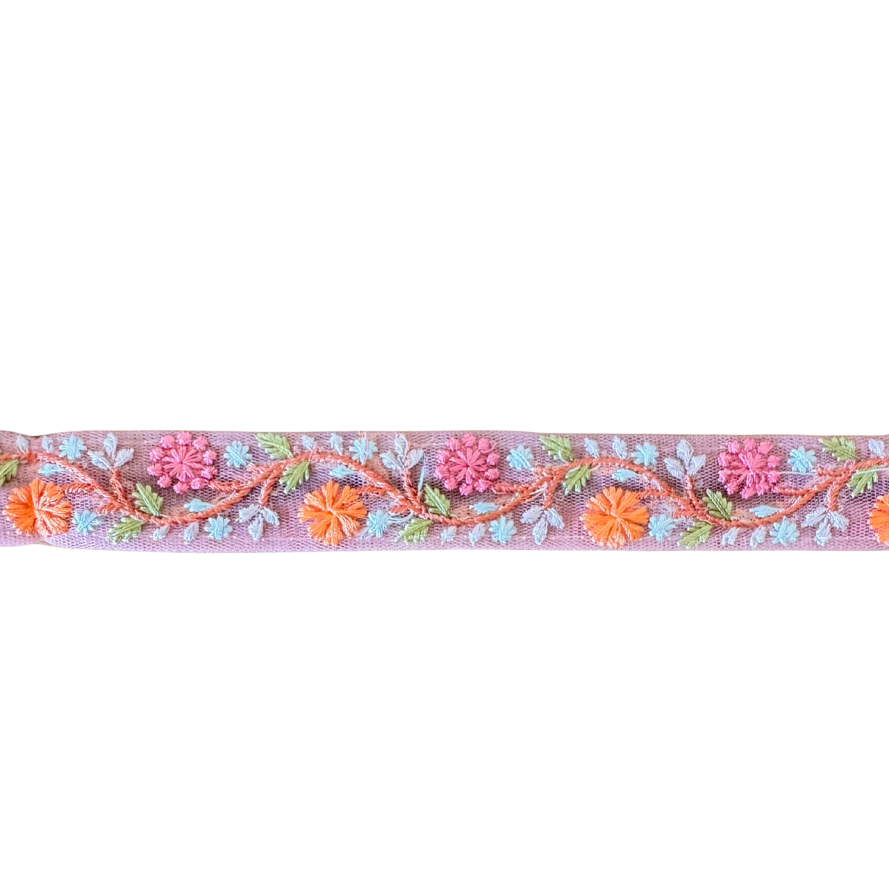 Floral Pink Ribbon