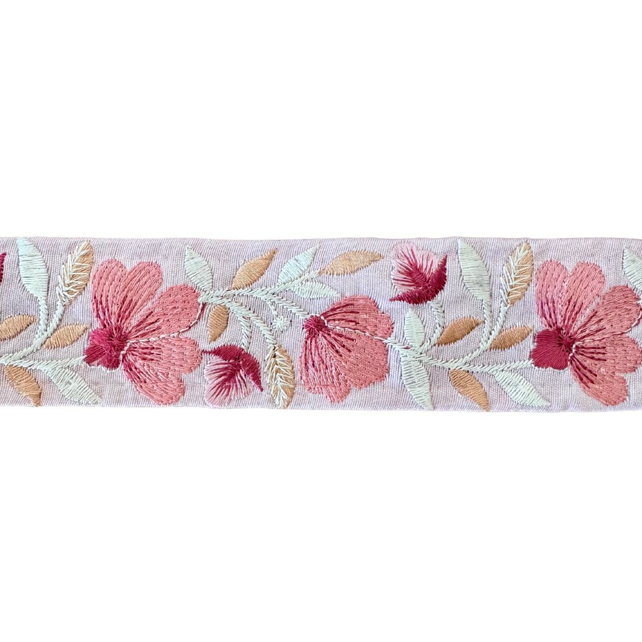 Dusty Pink Flowers Ribbon