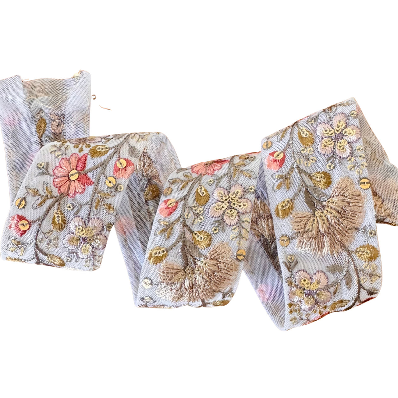 Delicate Flowers Ribbon